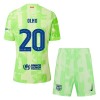 Officiële Voetbalshirt + Korte Broek FC Barcelona Olmo 20 Derde 2024-25 - Kids